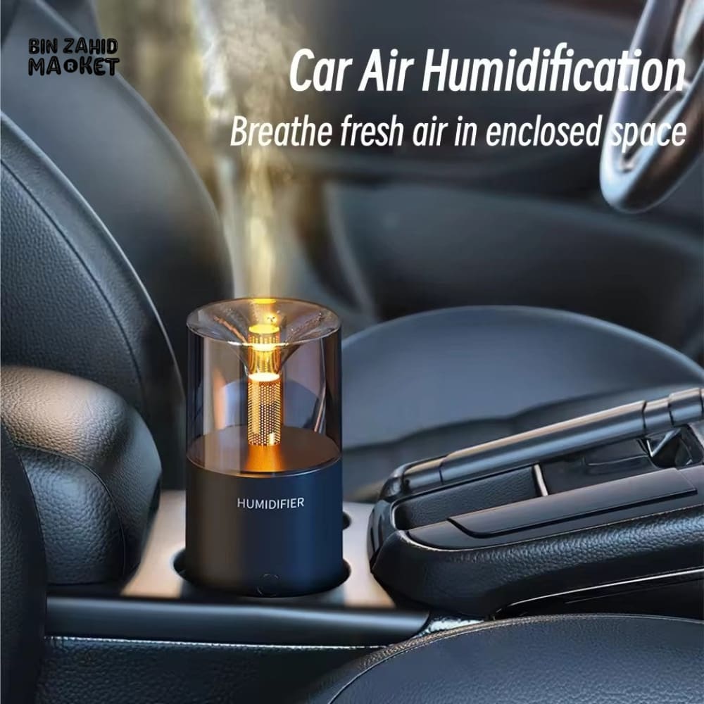 CREATIVE CANDLE LIGHT AROMATHERAPY DIFFUSER β TYPE-C USB ULTRASONIC COOL MIST HUMIDIFIER