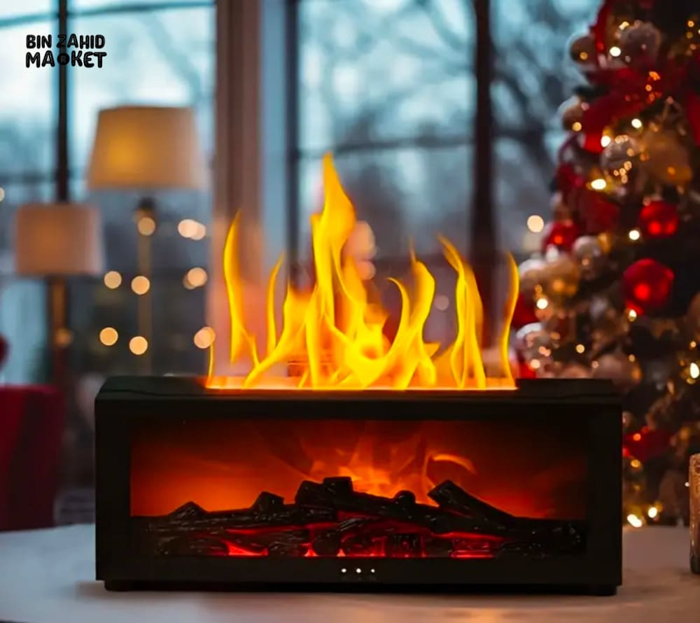 FLAME DESIGN AROMA HUMIDIFIER β LED AMBIENT LIGHT