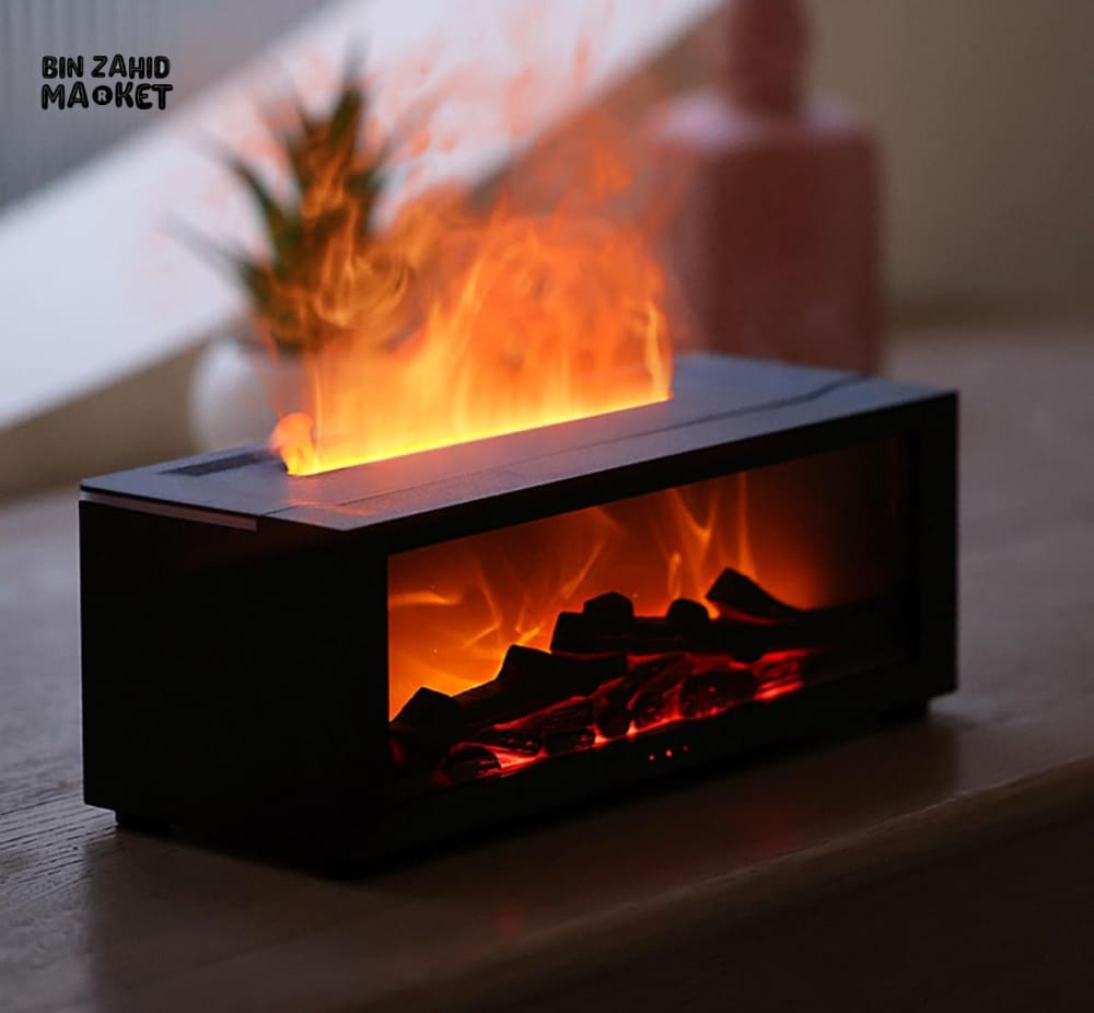 FLAME DESIGN AROMA HUMIDIFIER β LED AMBIENT LIGHT
