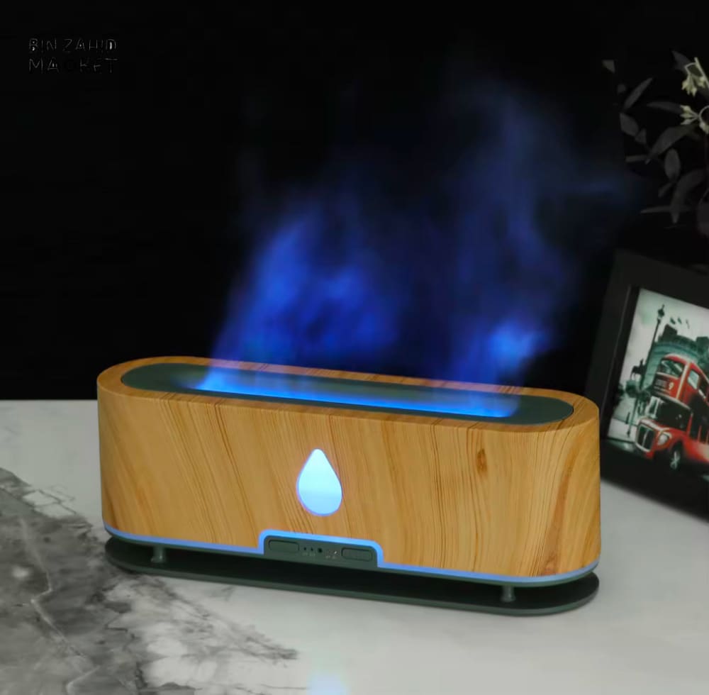 FLAME HUMIDIFIER WITH REMOTE β AROMA DIFFUSER & COOL MIST