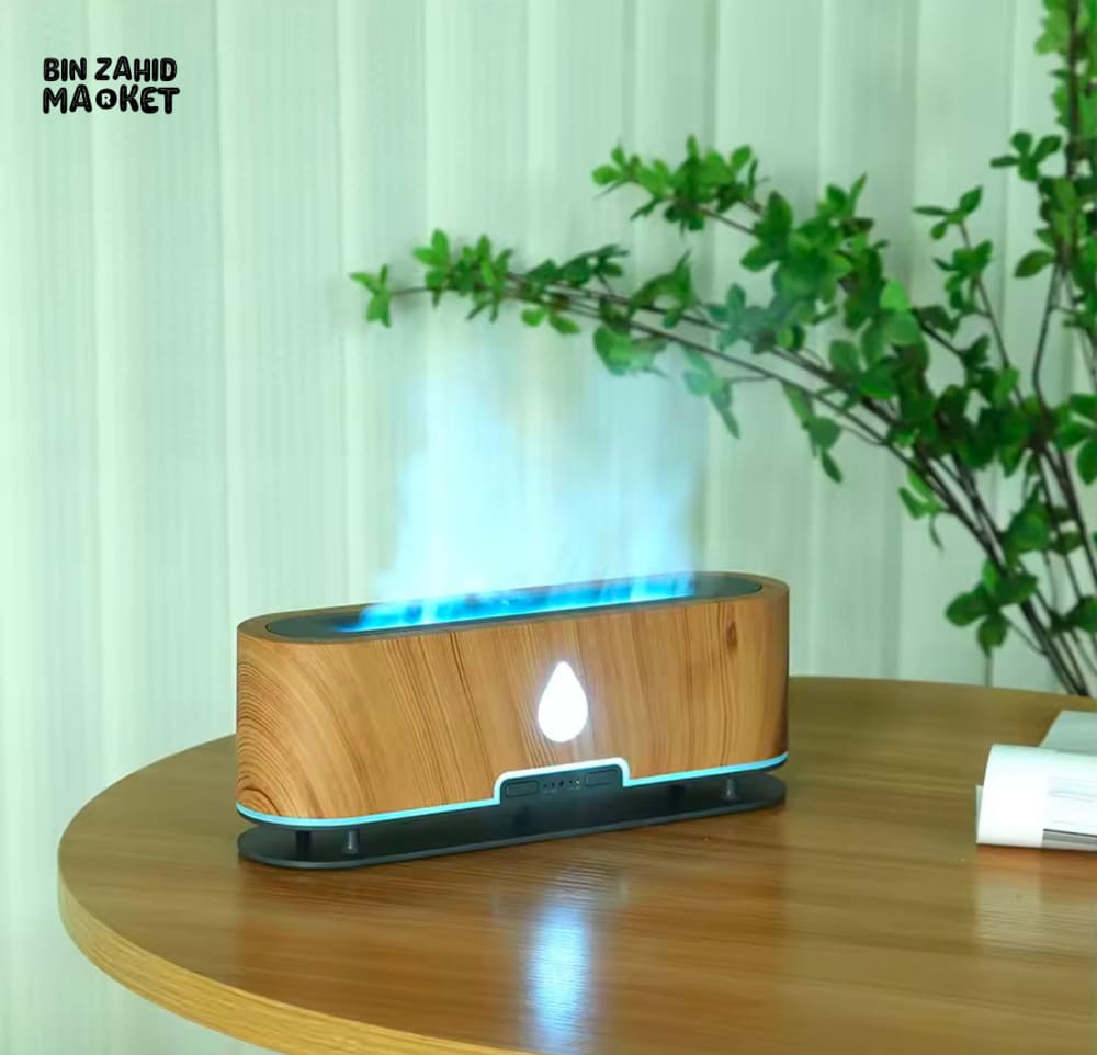 FLAME HUMIDIFIER WITH REMOTE β AROMA DIFFUSER & COOL MIST