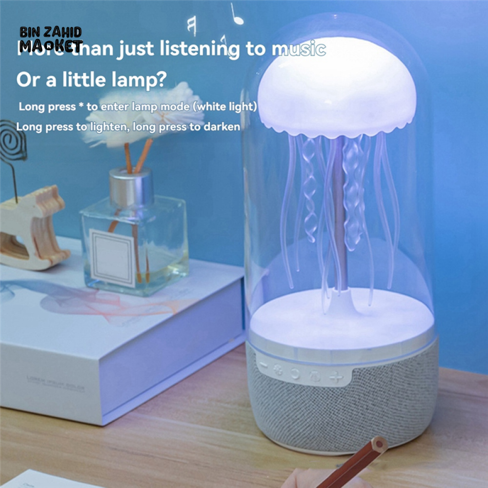JELLYFISH AURA BLUETOOTH SPEAKER LAMP β RGB LED 3D SURROUND & DEEP BASS