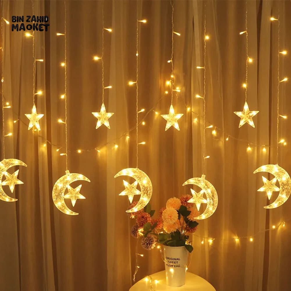 RAMADAN SPECIAL LED STRING LIGHTS WARM FESTIVE GLOW - CHAND TARA