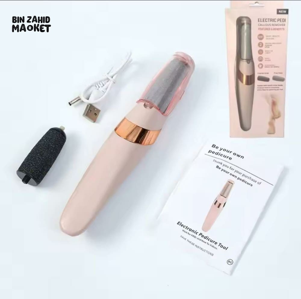 RECHARGEABLE ELECTRIC CALLUS REMOVER β CORDLESS ELECTRONIC FOOT FILE FOR WOMEN & MEN
