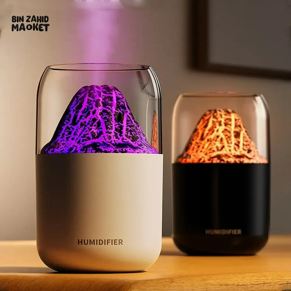 SIMULATED VOLCANO HUMIDIFIER β USB MINI DESKTOP AIR PURIFIER & AROMATHERAPY SPRAY
