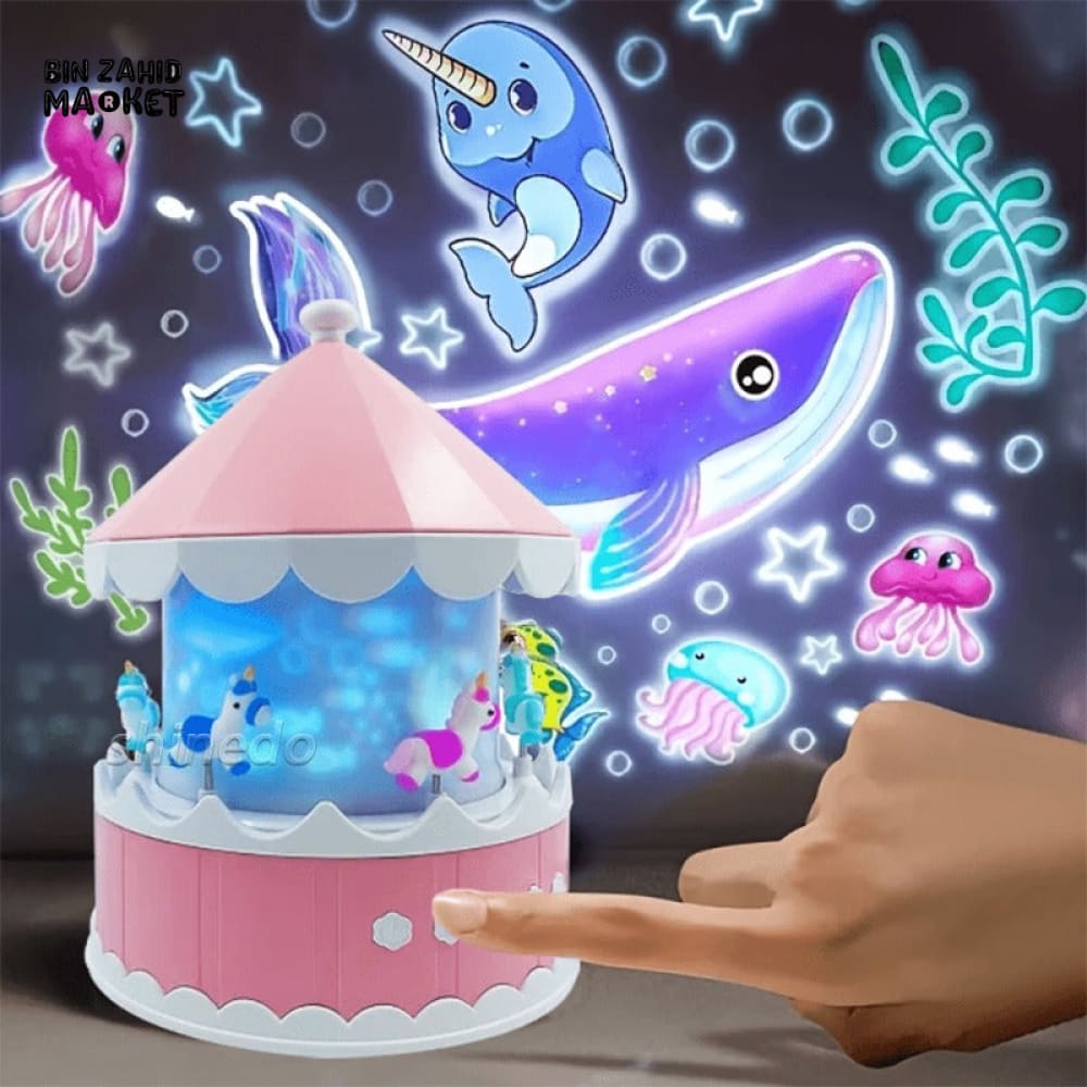 SPIN-UP GALAXY STAR PROJECTOR NIGHT LIGHT β PERFECT GIFT